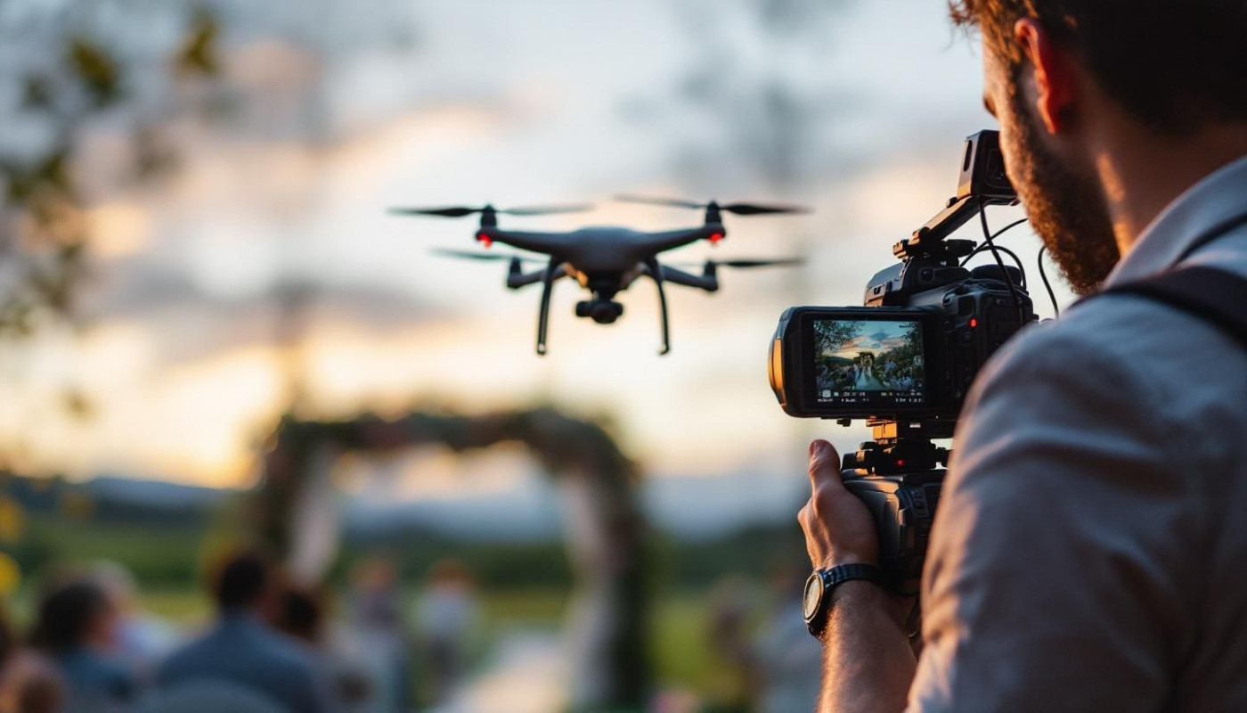 Comment choisir le bon vidéaste de mariage avec drone